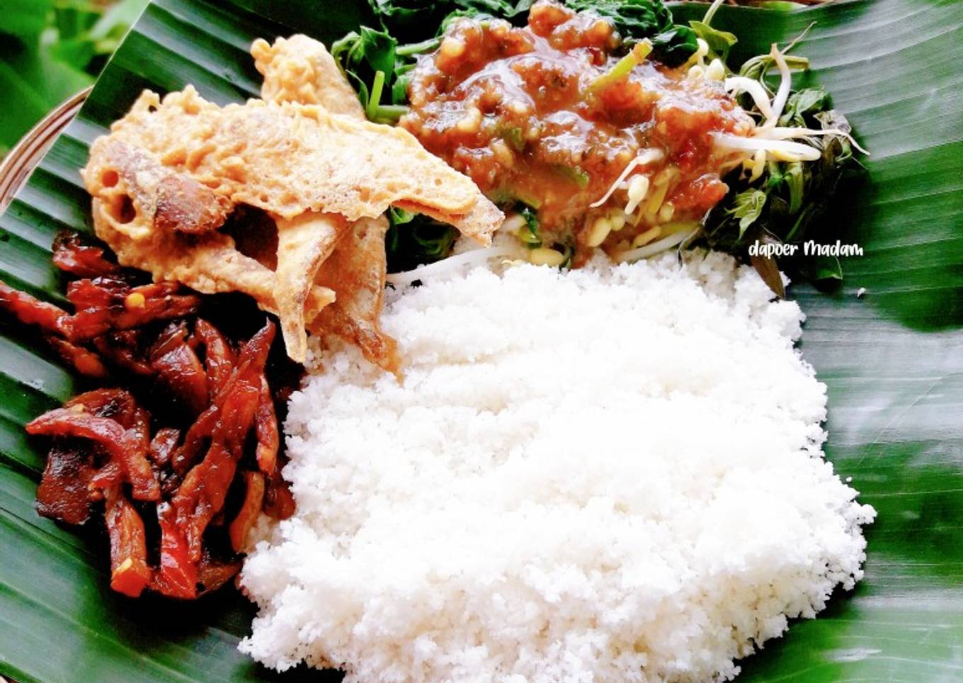 [WEEK-25] IWAK PEYEK SEGO JAGUNG dengan PECEL