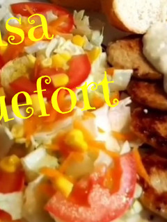 Una foto de Receta salsa al roquefort, fácil y rápida