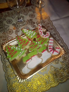 Una foto de Cookies navideña