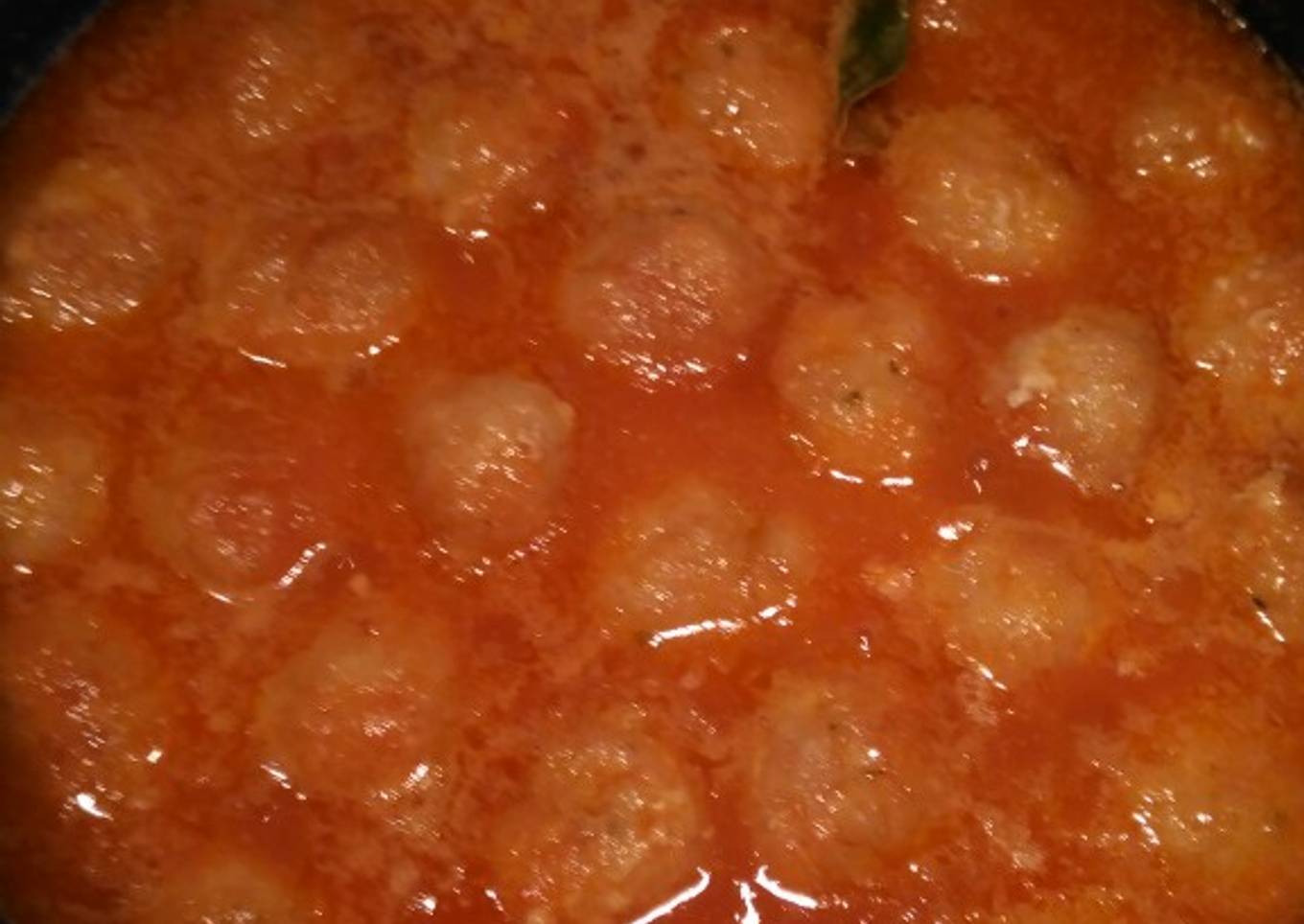 Albóndigas de carne en salsa