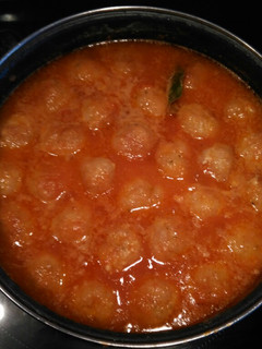 Una foto de Albóndigas de carne en salsa