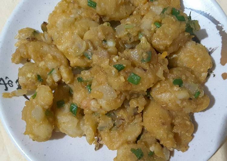 Cara Membuat Udang Goreng Saus Telur Asin yang Lezat