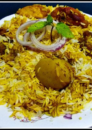 চিকেন বিরিয়ানি (Chicken Biryani recipe in bengali) রেসিপির প্রধান ছবি