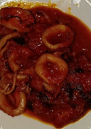 Foto resep Tumis cumi pedas