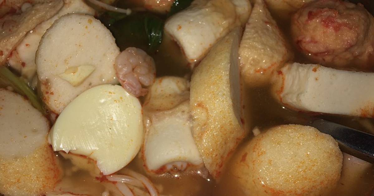 Resep Steamboat Kuah Tomyam Simple Enak Dan Mudah Cookpad