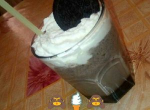 Una foto de Milkshake de oreo
