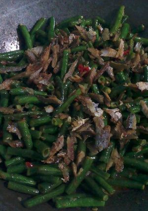 Foto resep Kacang Panjang Ikan Asin