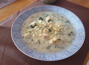 Una foto de Sopa de pollo y ñoquis de Olive Garden