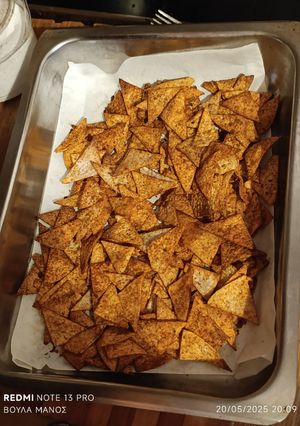 Φωτογραφία της συνταγής Σπιτικά doritos φούρνου