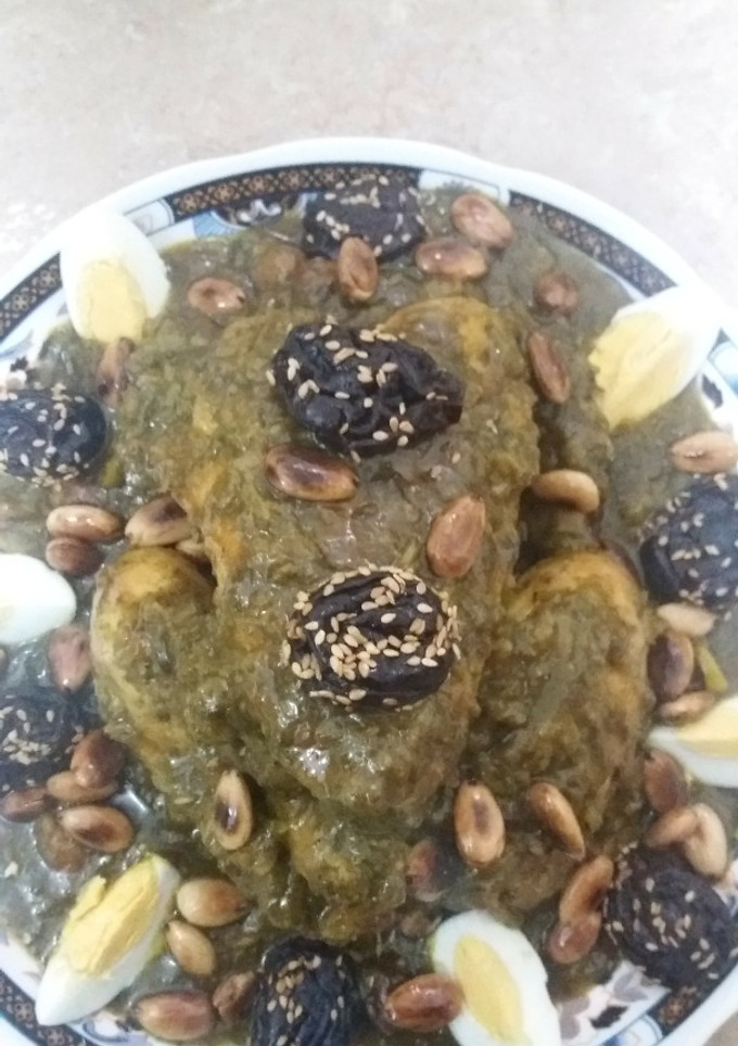 Una foto de Pollo estilo marroquí