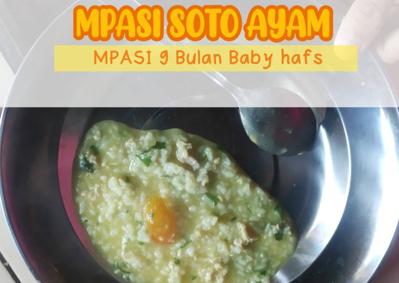 Mpasi soto ayam