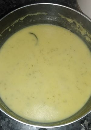 A picture of Curry (no oil recipe).