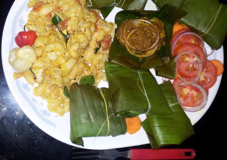 Delicious Fish in Banana leaves