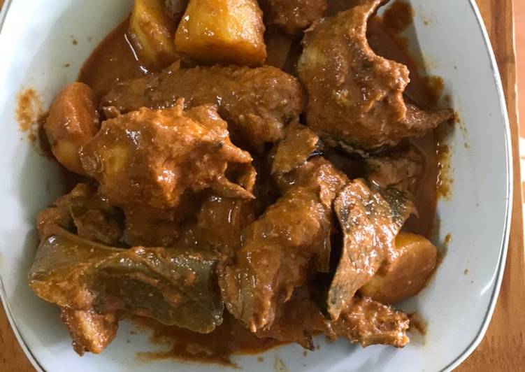 Rahasia Membuat Gulai Ayam Kampung Yang Renyah