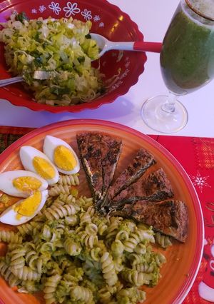 Una foto de Tortilla de acelga