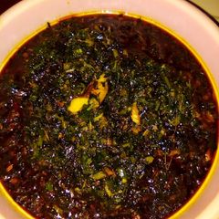 A picture of Edikang Ikong soup.