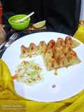 আন্ডা আইস কিউব মোমো (anda ice cube momo recipe in Bengali)