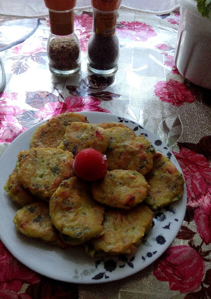Кабачкові оладки
