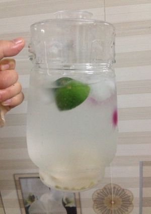 Hình của món Nước chanh vải mát lạnh giảm cân cho chị em nèhhh.