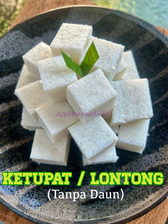 Foto resep Ketupat / Lontong (Tanpa Daun)