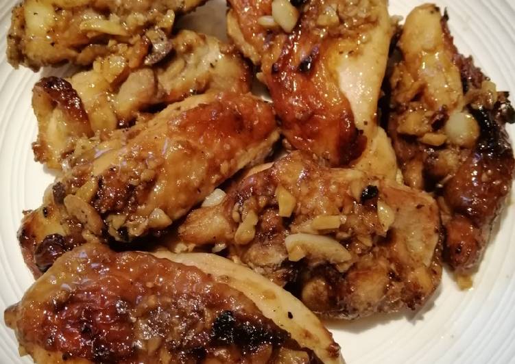 Easiest Way to Make Ultimate Oyster Sauce Garlic Chicken