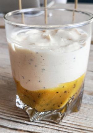 Une photo de Dessert Mangue Passion