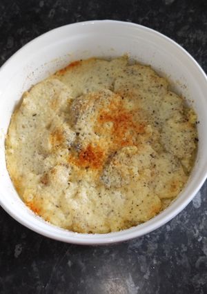 Una foto de Patatas gratinadas con queso