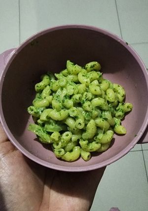Foto resep Macaroni Creamy Bayam