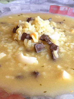 Una foto de Sopa de menudillos