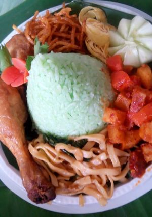 Foto resep Nasi Pandan