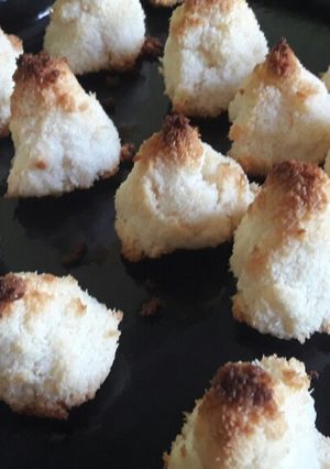 Una foto de Coquitos súper fáciles sin huevo!
