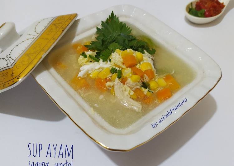 !DICOBA Resep Sup ayam jagung wortel resep masakan rumahan yummy app