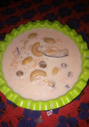 A picture of Leftover zarda kheer.