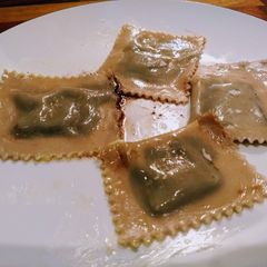 A picture of Chocolate ravioli.