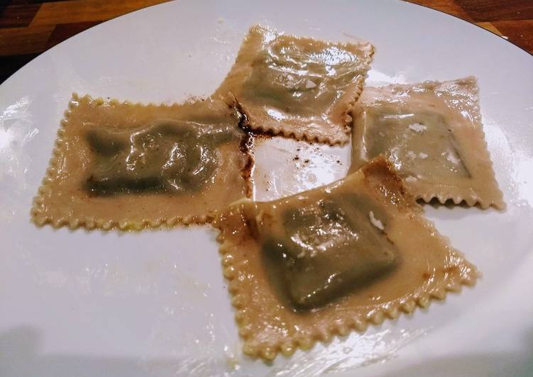 Steps to Prepare Speedy Chocolate ravioli