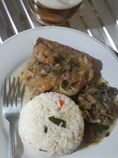 Una foto de Pollo a la cerveza 🍺