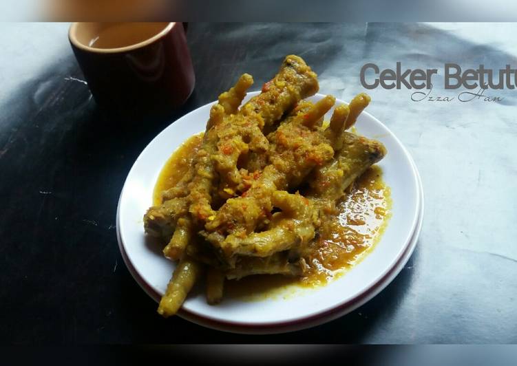 Resep masakan Ceker Betutu | Cara Bikin Ceker Betutu Yang Enak Dan Mudah