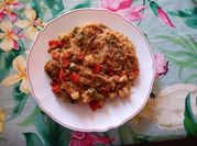 Una foto de pimiento de color