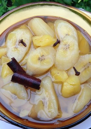 Foto resep Setup Pisang dan Nanas