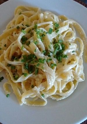 Una foto de Fetuccini Alfredo
