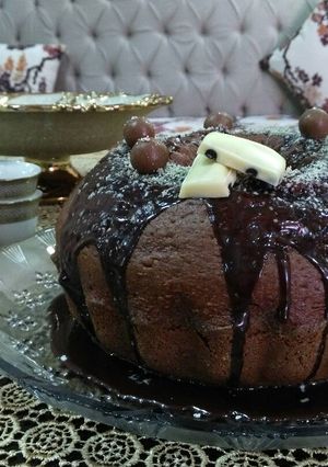 صورة لوصفة كيكة الشوكلاته
