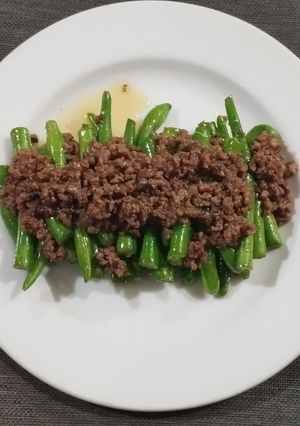 Foto resep Tumis Buncis daging ala resto