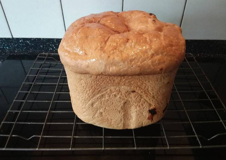 Steps to Make Super Quick Homemade Sultana loaf (bread machine)