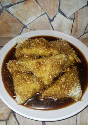 Foto resep Kue lupis ketan durian (Lopes)
