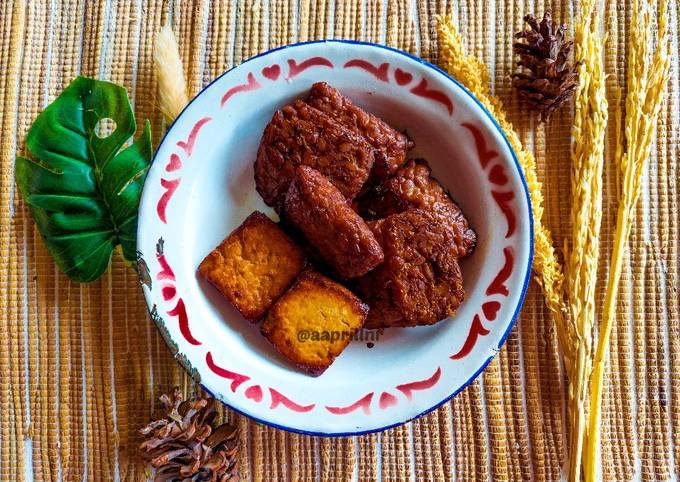 Resep Tahu Tempe Bacem Oleh Aprilia Rahma ️ Cookpad