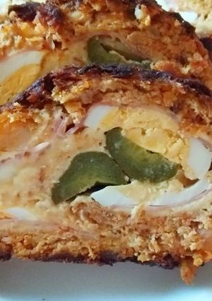 Gluténmentes göngyölt fasírt recept fotója