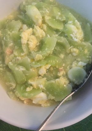 Foto resep Timun cah telur