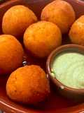 Bolinho de carne seca
