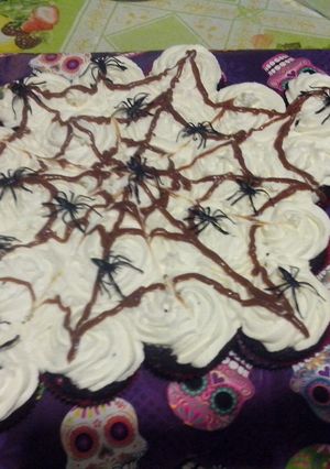Una foto de Cupcake de Telarañas