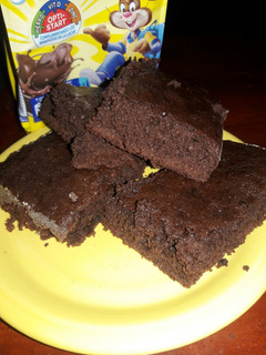 Una foto de Torta brownie húmeda de chocolate